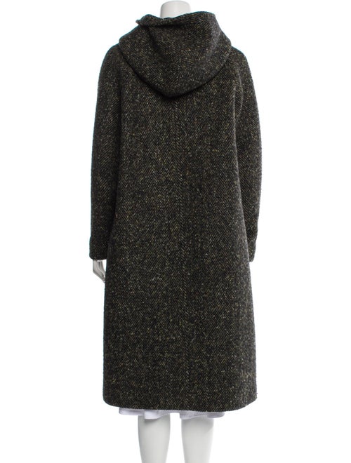 Goen.J Wool Tweed Pattern Coat