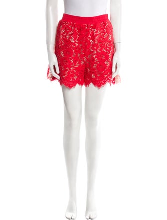 Goen.J Lace Pattern Mini Shorts