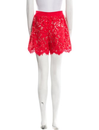 Goen.J Lace Pattern Mini Shorts