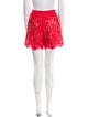 Goen.J Lace Pattern Mini Shorts