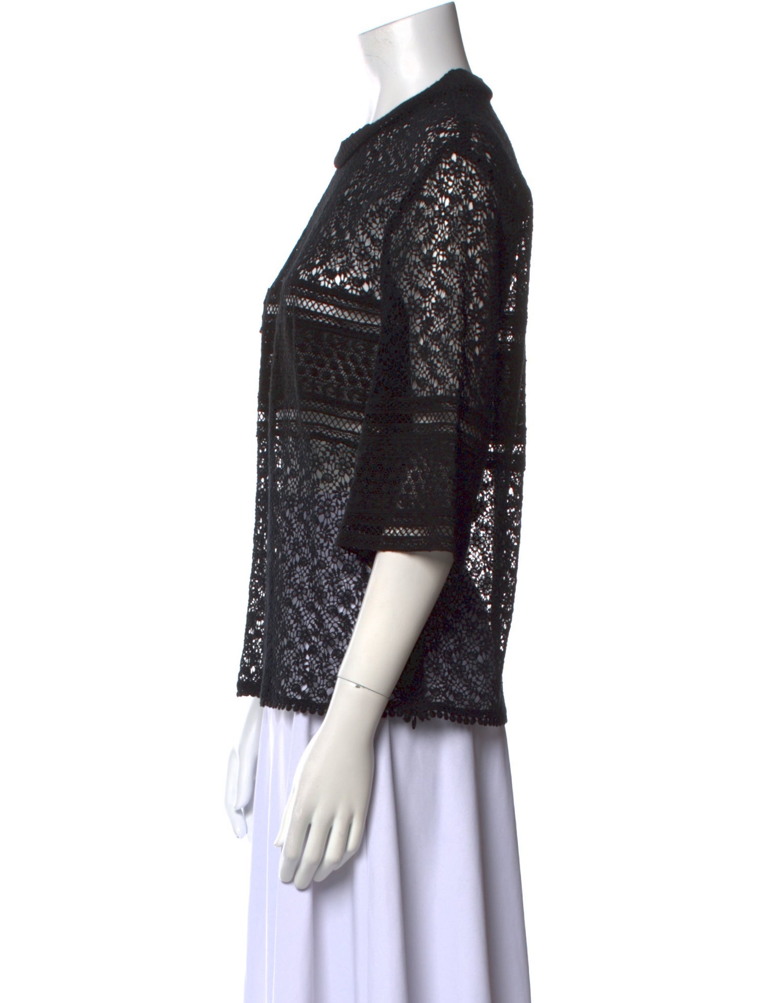 Goen.J Crew Neck Short Sleeve Top