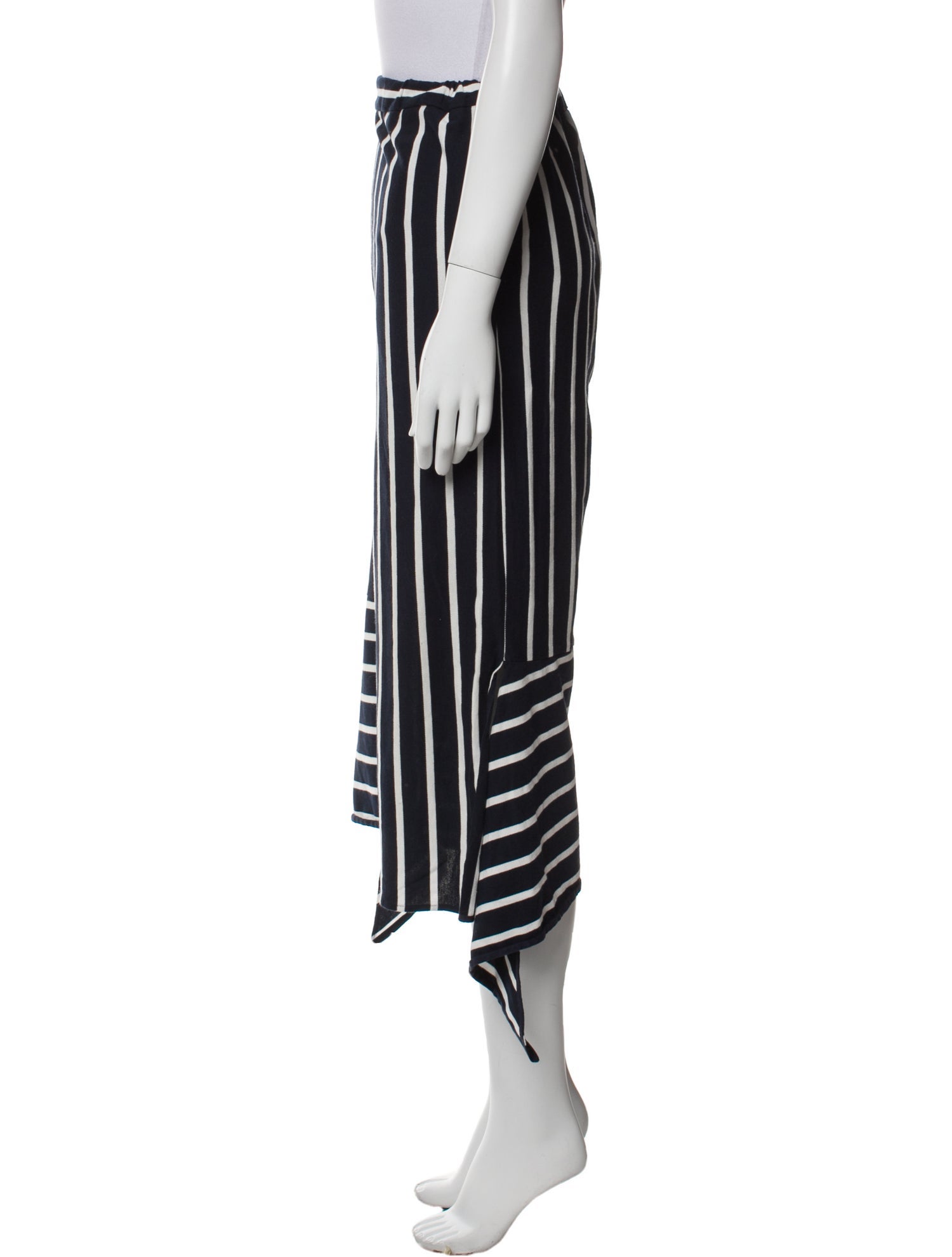 Goen.J Striped Wide Leg Pants