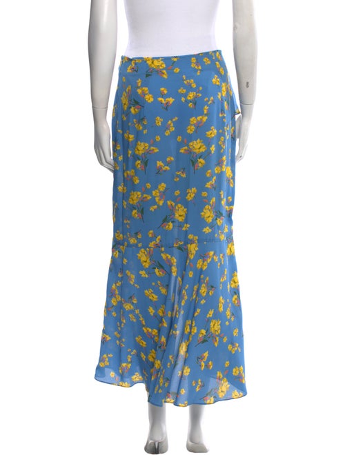 Goen.J Floral Print Midi Length Skirt