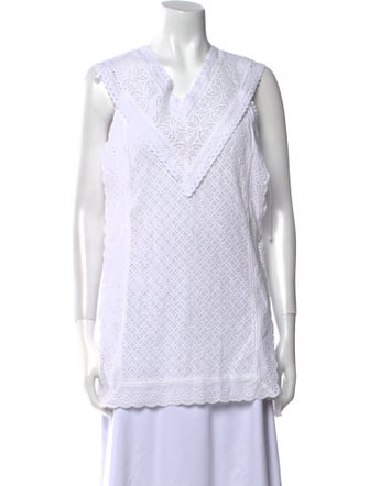 Goen.J V-Neck Sleeveless Tunic