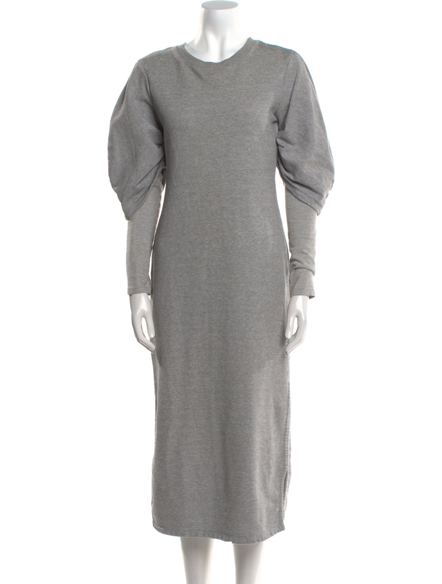 Goen.J Crew Neck Midi Length Dress