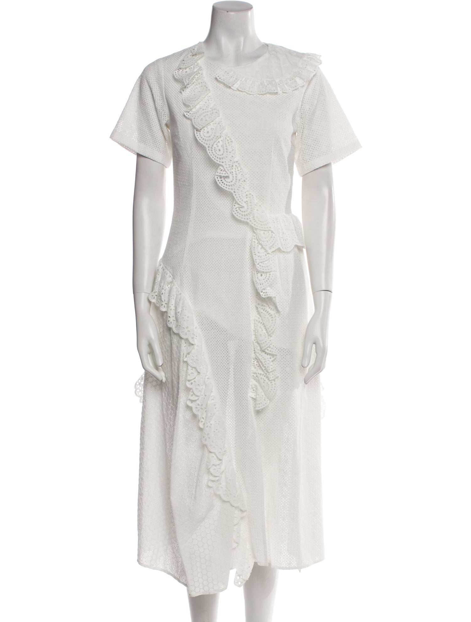Goen.J Crew Neck Long Dress w/ Tags