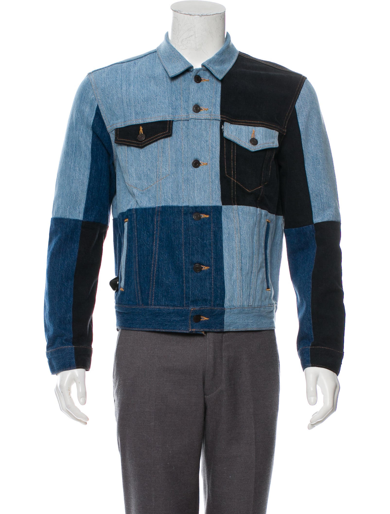 Patchwork Jacket Gosha Levis Jeans Buy Gosha Rubchinskiy X Levi's