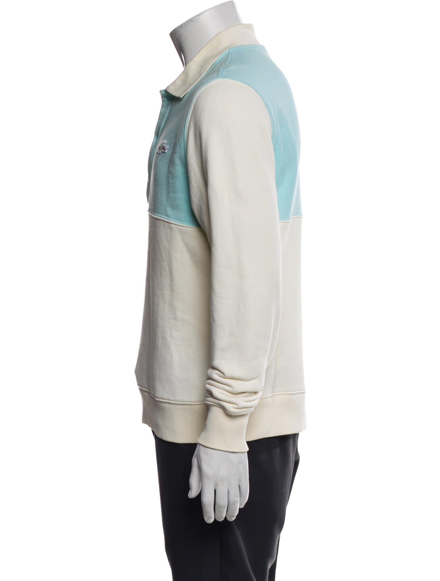GOLF le FLEUR* x Lacoste Colorblock Pattern Collar Hoodie