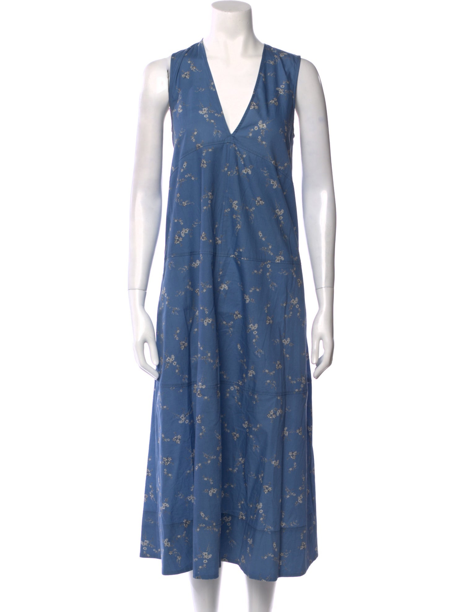 Goop G. Label Floral Print Long Dress