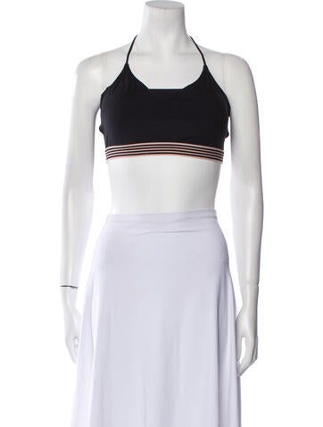 Goop G. Label Tops Halterneck Sleeveless Crop Top M