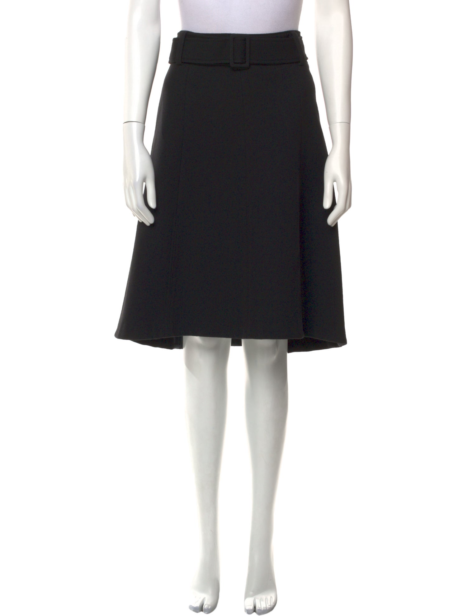 Goop G. Label Virgin Wool Knee-Length Skirt