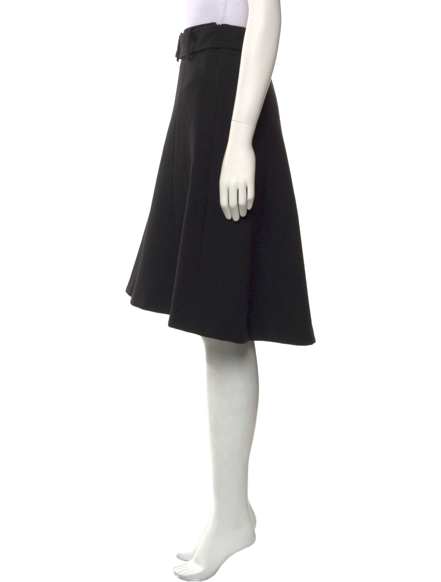 Goop G. Label Virgin Wool Knee-Length Skirt