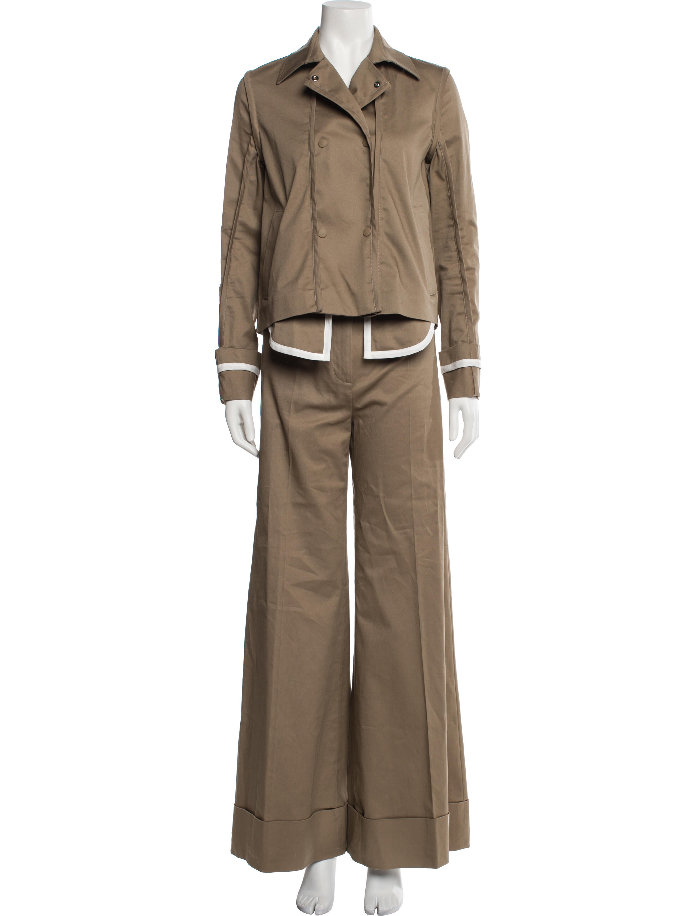 Goop G. Label Colorblock Pattern Pantsuit