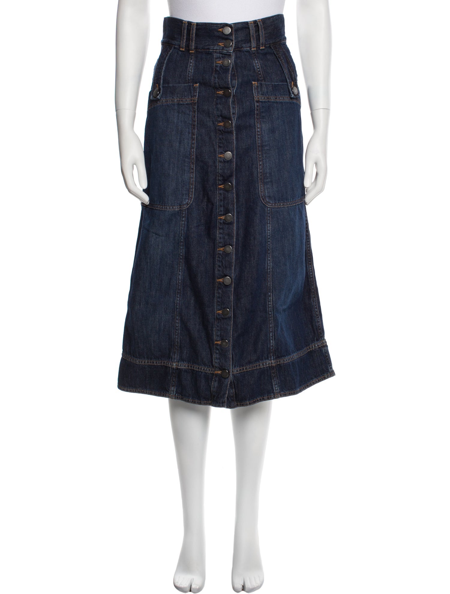 Goop G. Label Midi Length Skirt