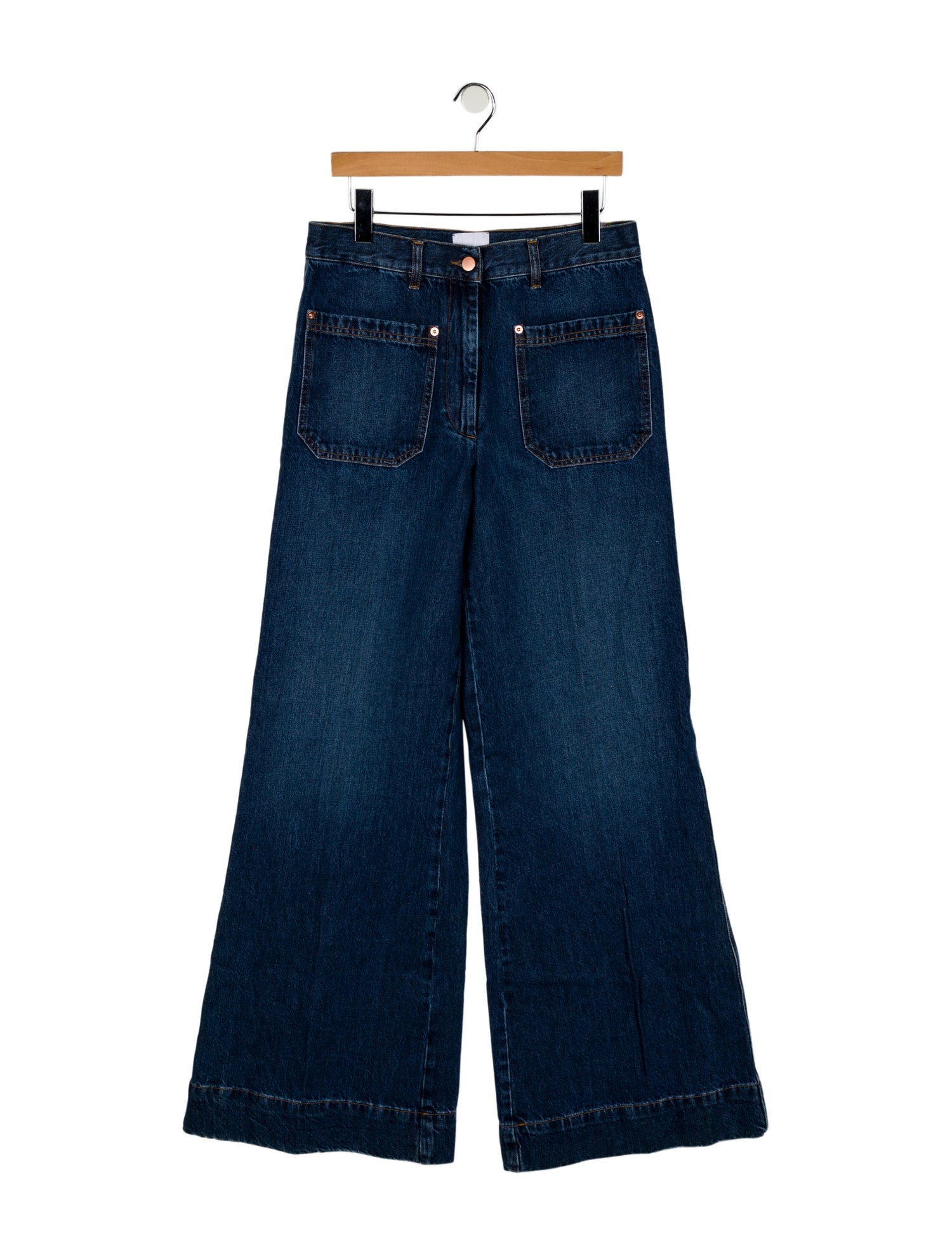 Goop G. Label High-Rise Wide Leg Jeans