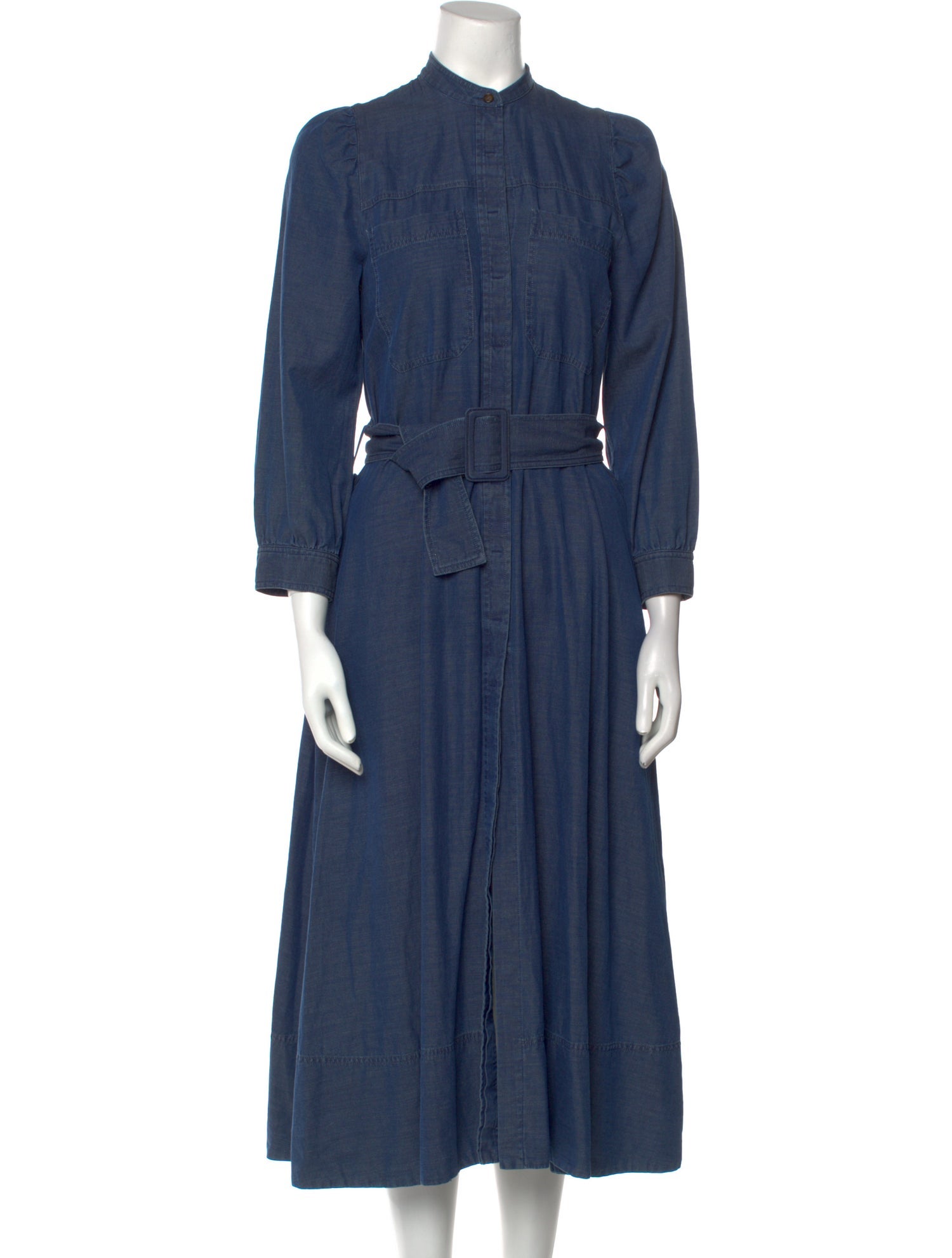 Goop G. Label Mock Neck Long Dress