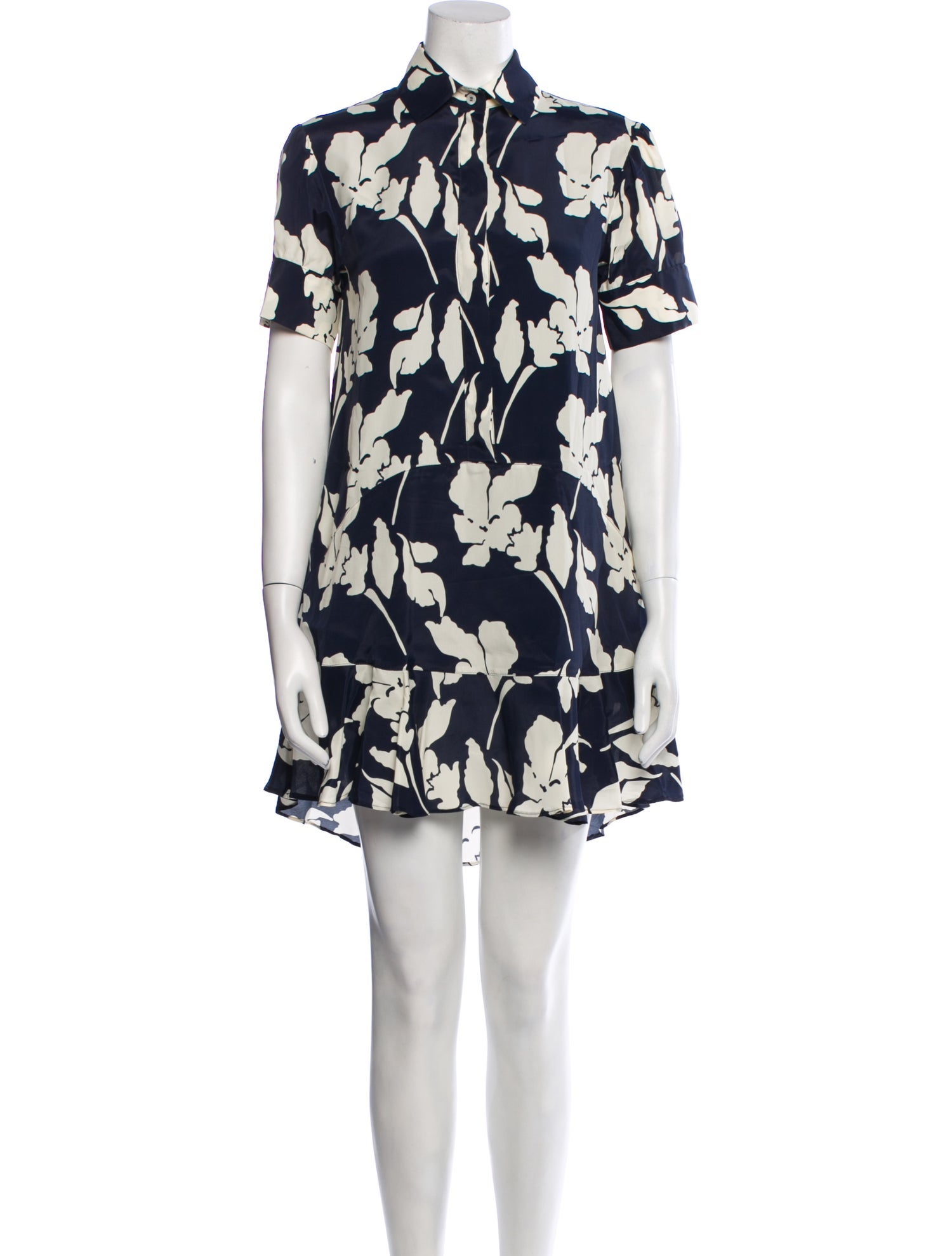 Goop G. Label Floral Print Mini Dress
