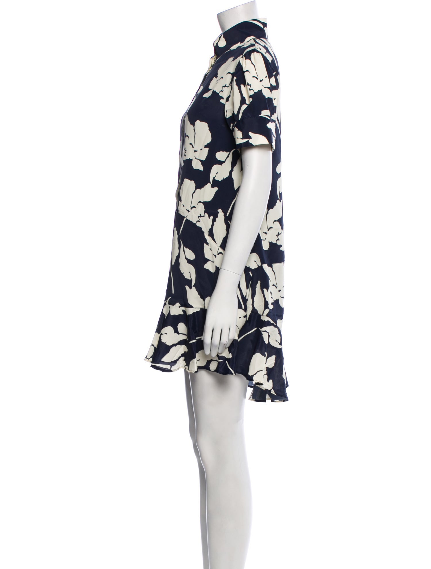 Goop G. Label Floral Print Mini Dress