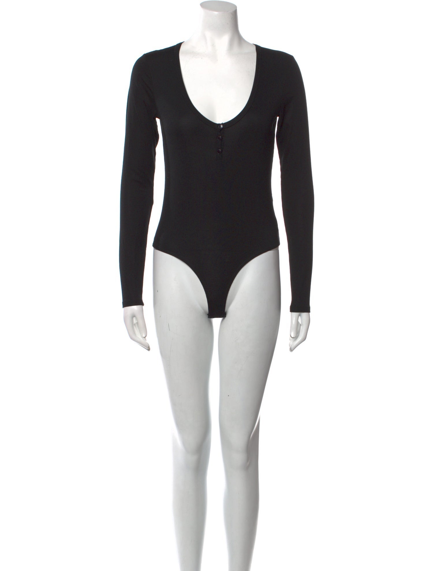 Goop G. Label Scoop Neck Long Sleeve Bodysuit