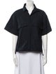 Goop G. Label Short Sleeve Button-Up Top