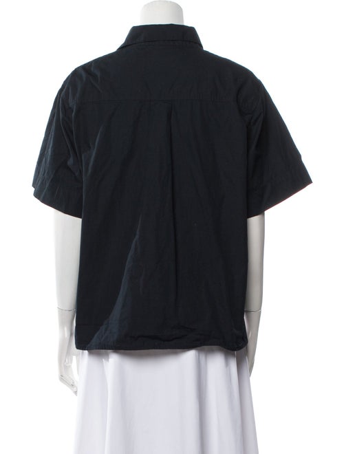 Goop G. Label Short Sleeve Button-Up Top