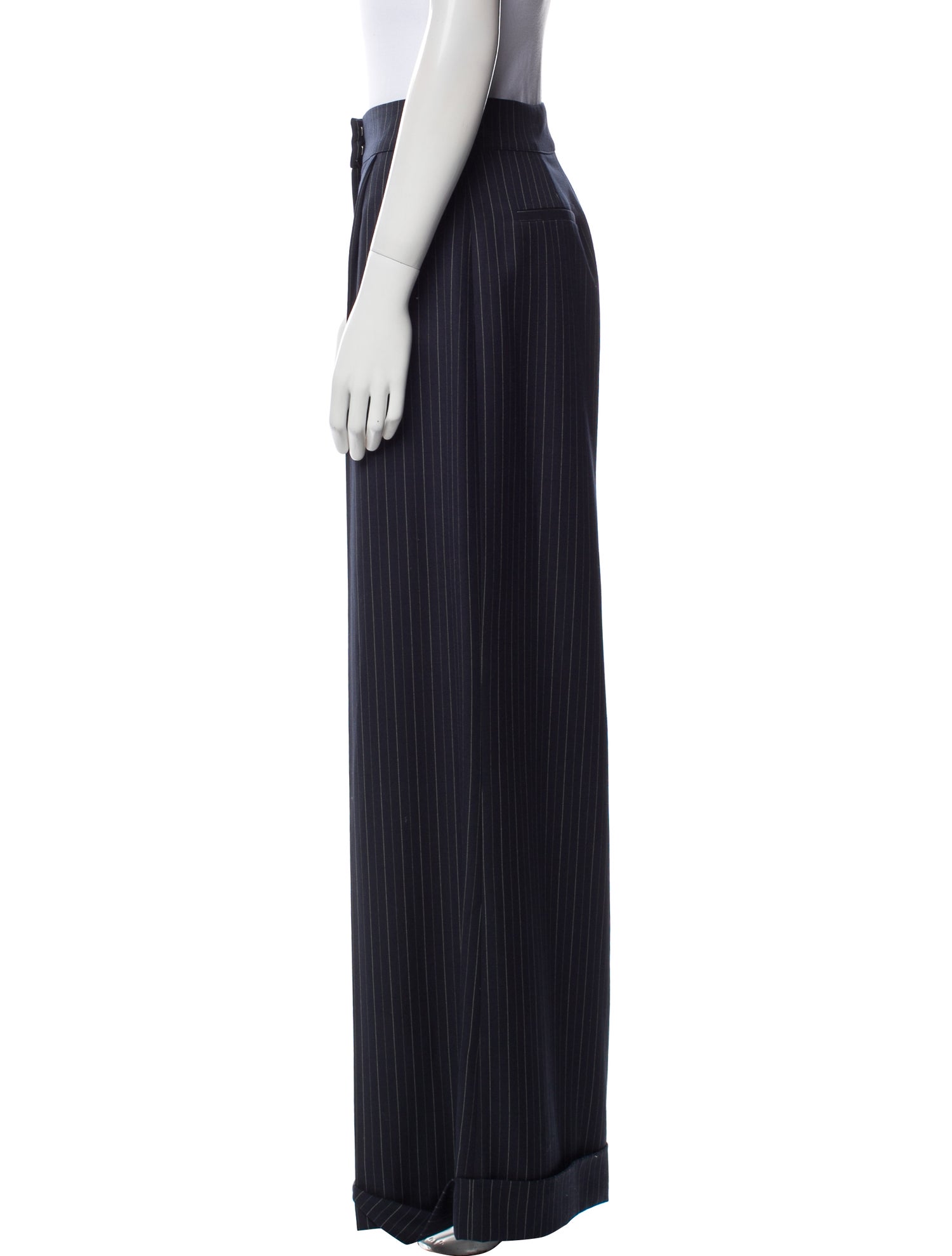 Goop G. Label Striped Wide Leg Pants