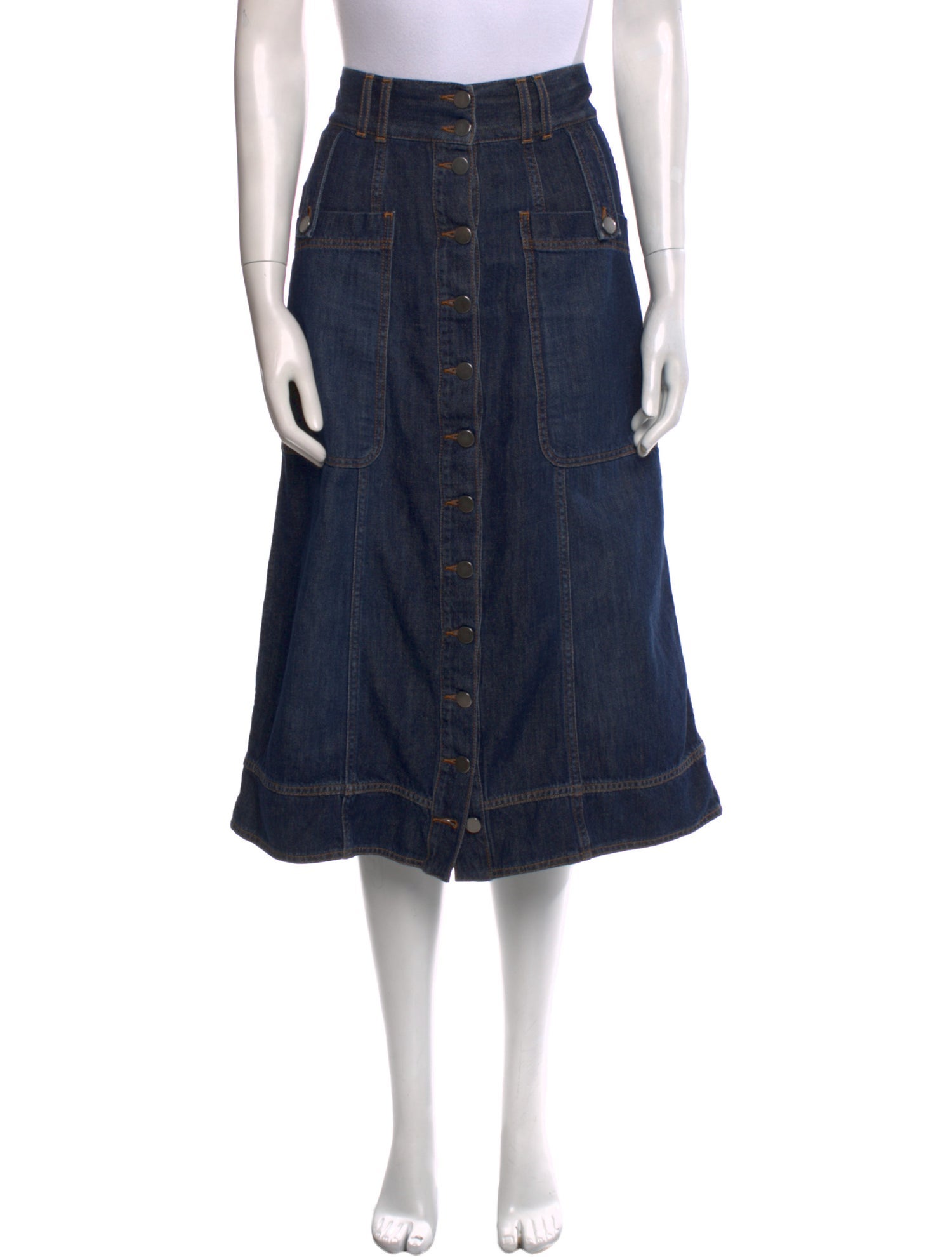 Goop G. Label Midi Length Skirt