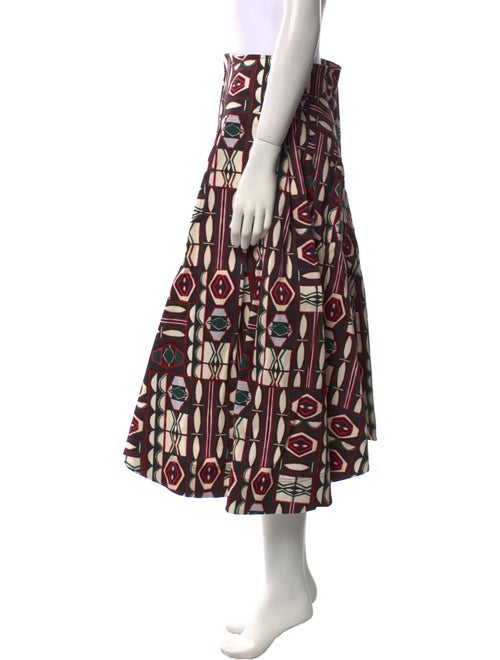 Goop G. Label Printed Midi Length Skirt