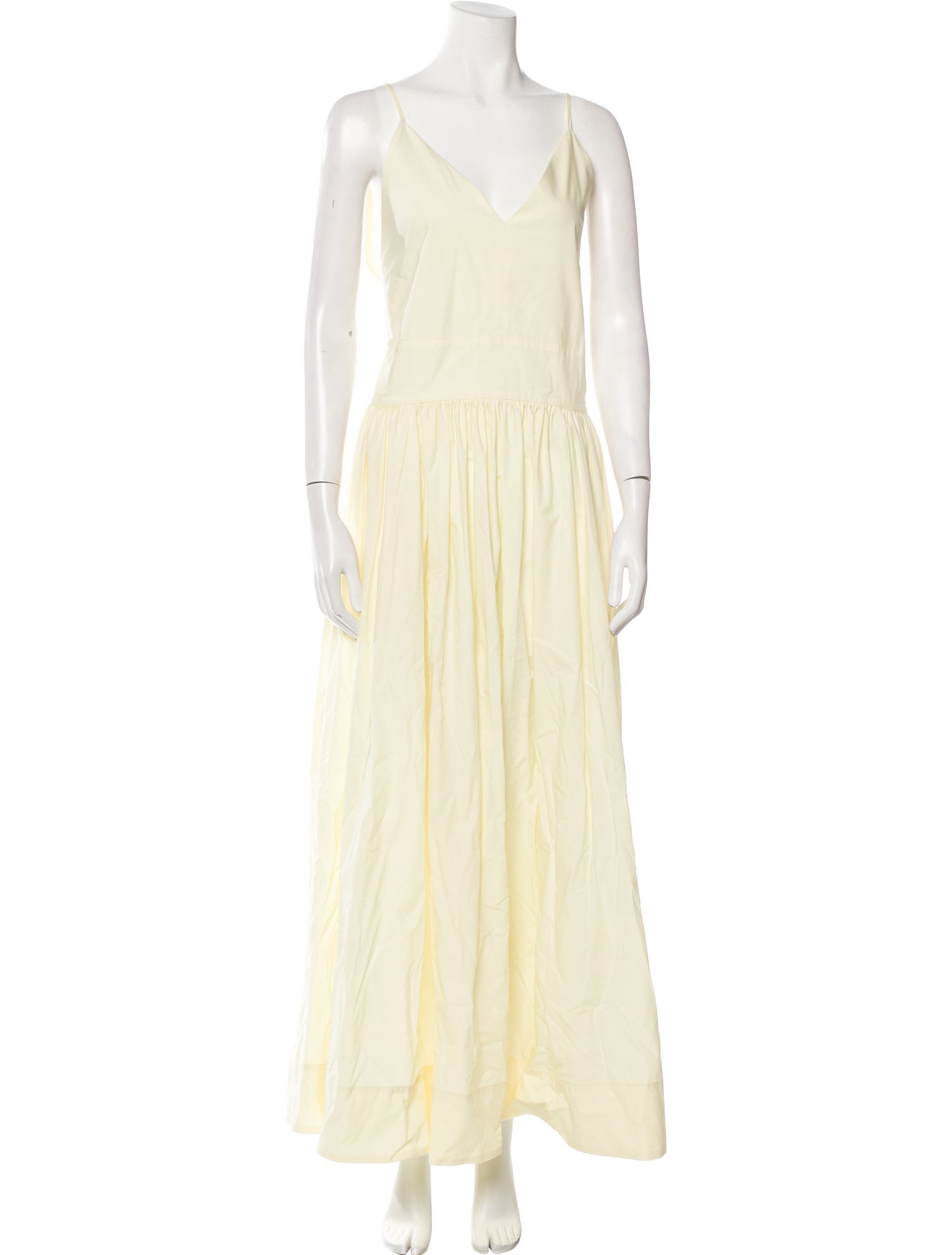 Goop G. Label V-Neck Long Dress