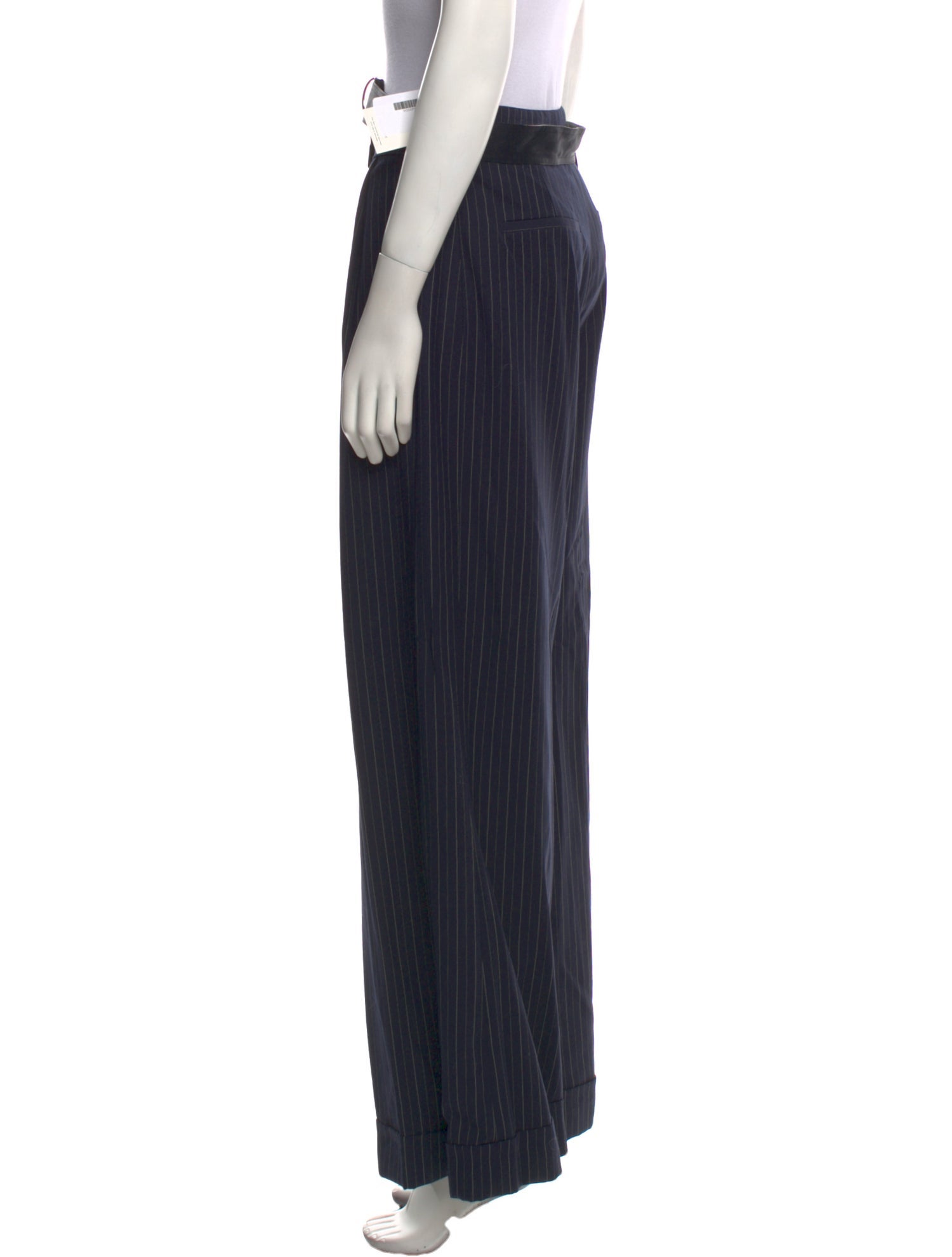 Goop G. Label Striped Wide Leg Pants