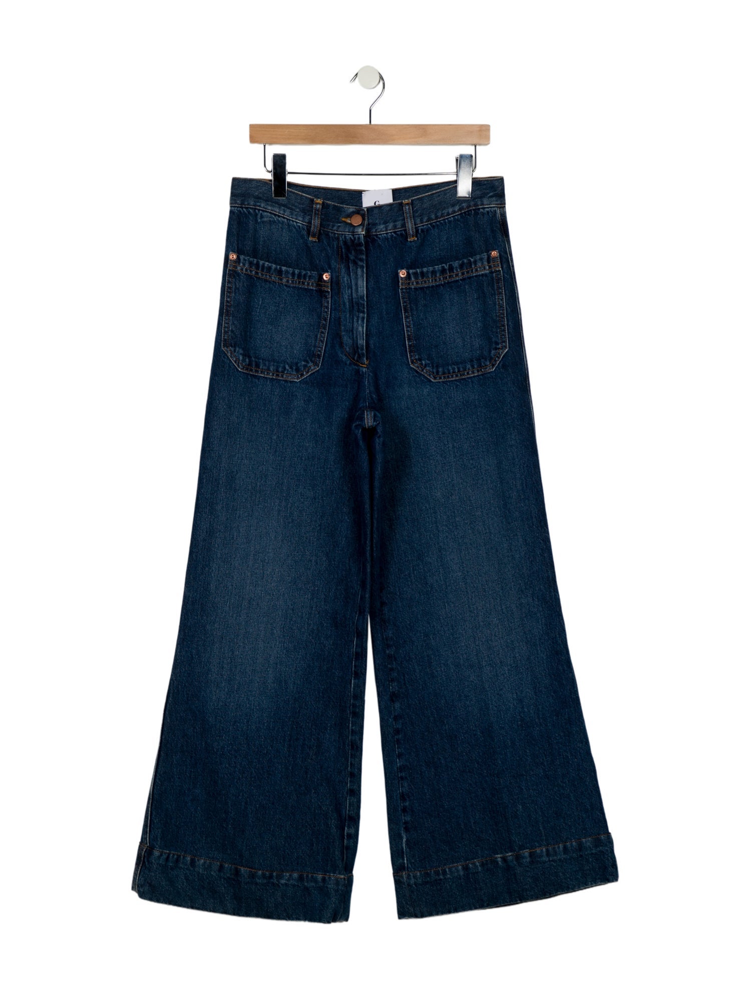 Goop G. Label High-Rise Wide Leg Jeans