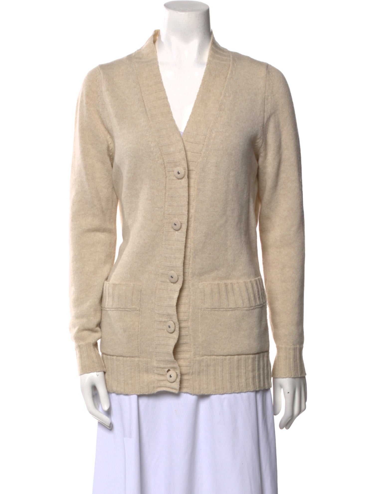 Goop G. Label Virgin Wool V-Neck Sweater