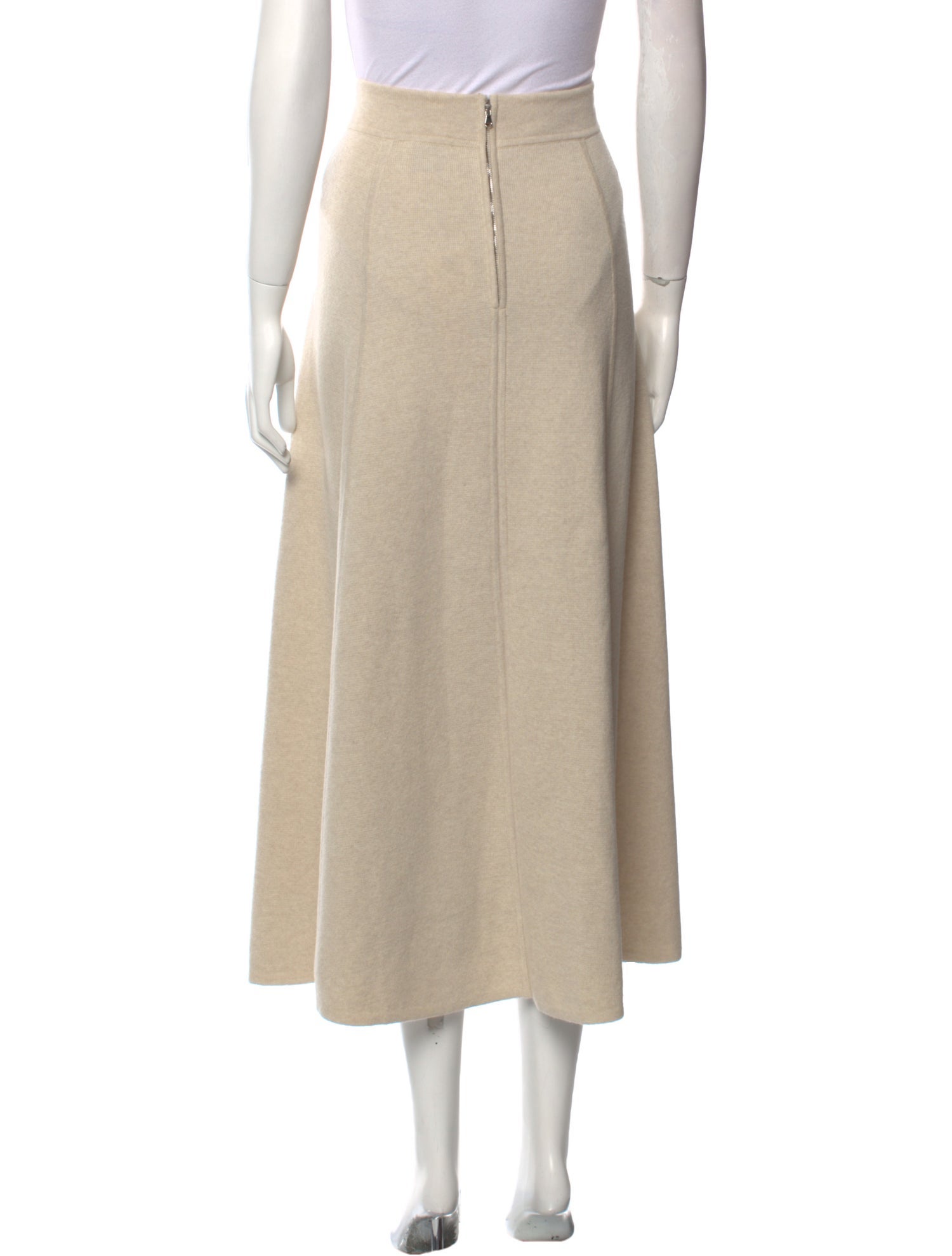 Goop G. Label Virgin Wool Midi Length Skirt