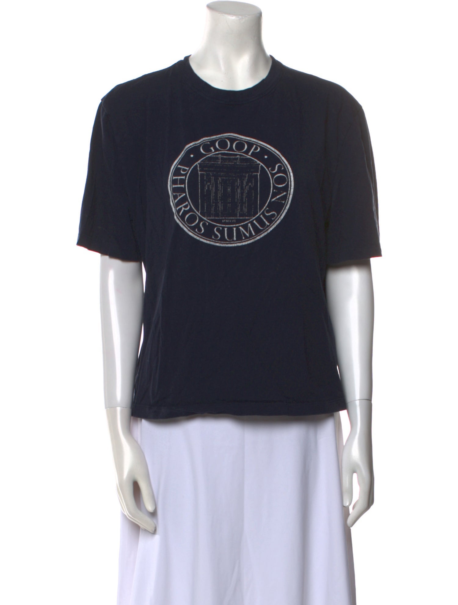 Goop G. Label Graphic Print Crew Neck T-Shirt