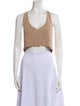 Goop G. Label Merino Wool V-Neck Crop Top
