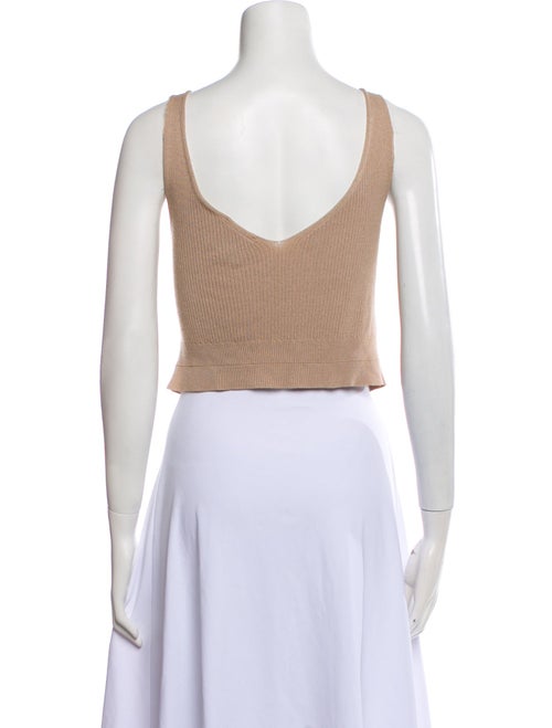 Goop G. Label Merino Wool V-Neck Crop Top