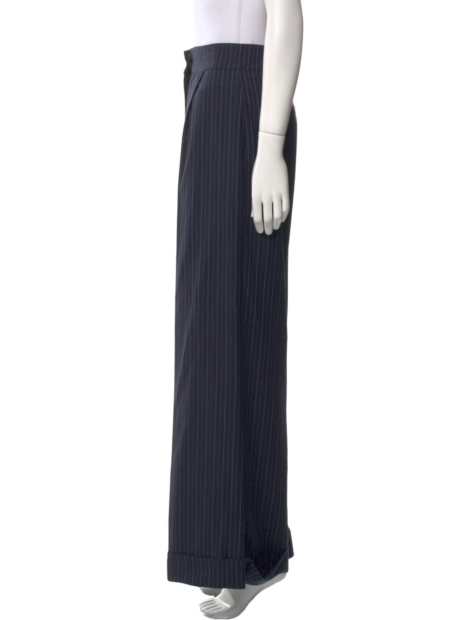 Goop G. Label Striped Wide Leg Pants