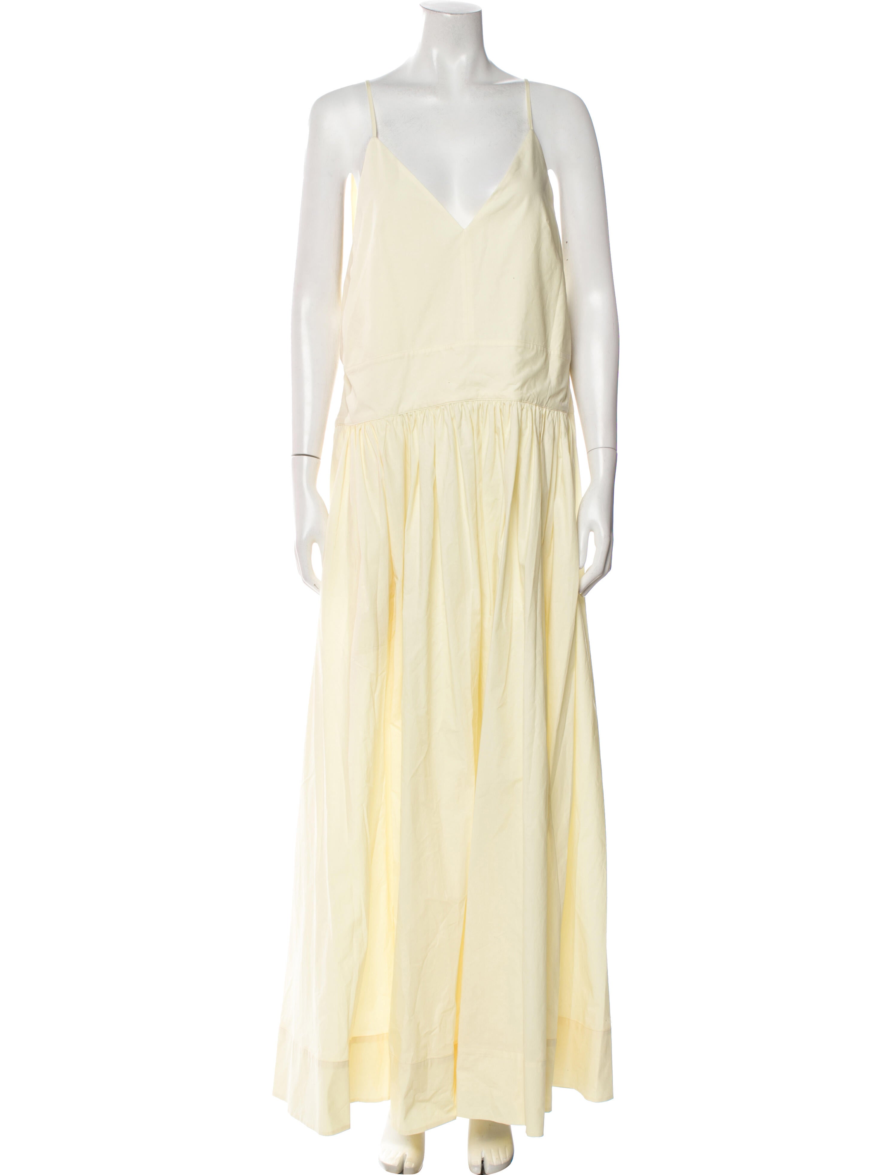 Goop G. Label V-Neck Long Dress