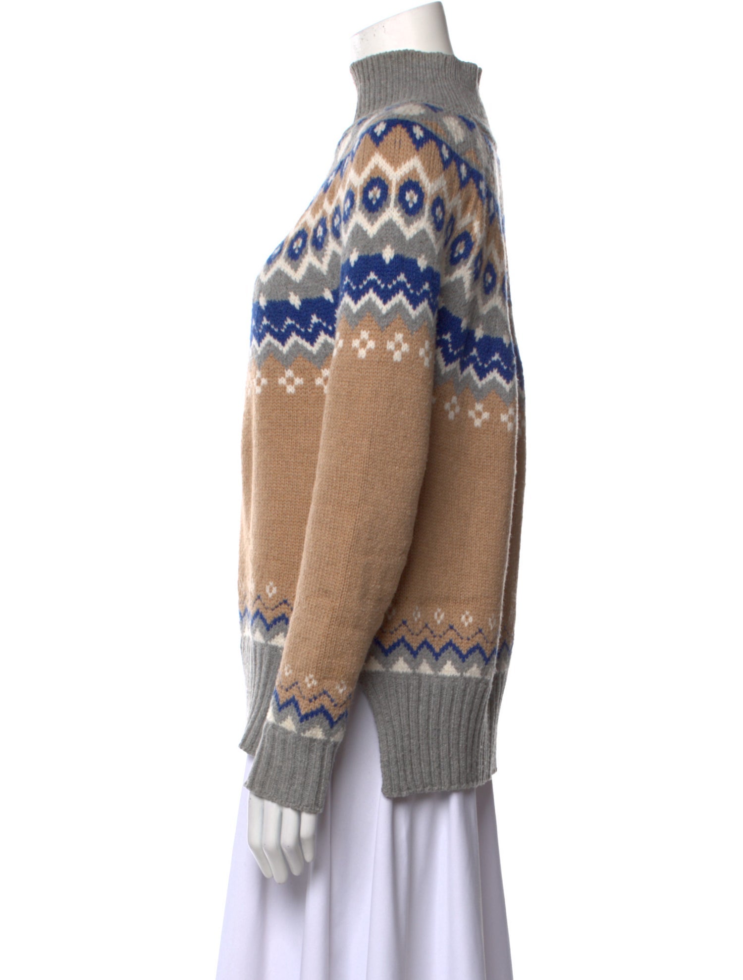 Goop G. Label Wool Printed Sweater