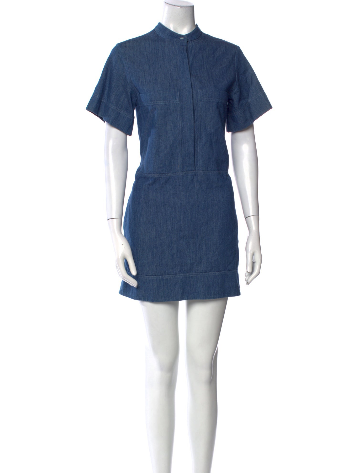 Goop G. Label Mock Neck Mini Dress