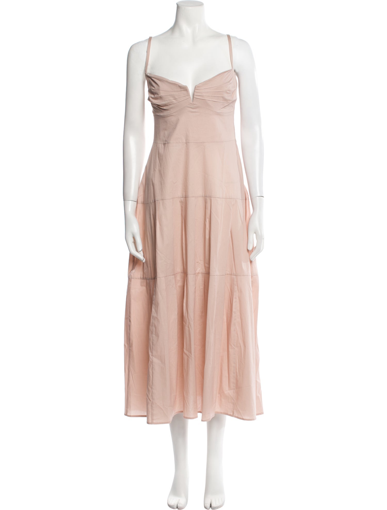 Goop G. Label V-Neck Long Dress