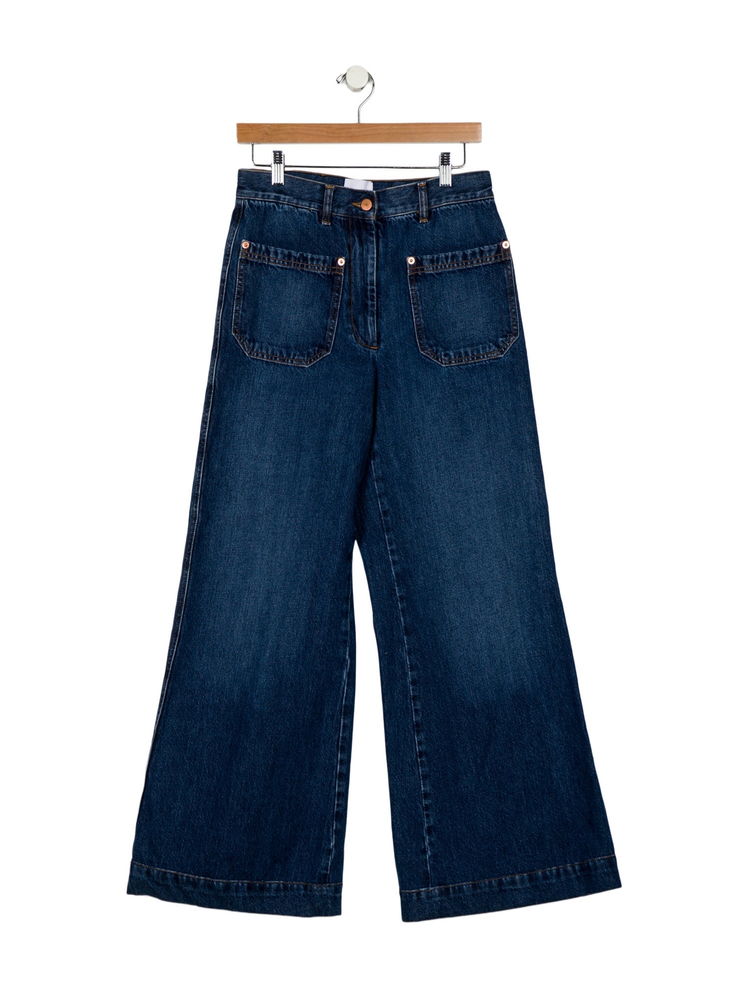 Goop G. Label High-Rise Wide Leg Jeans