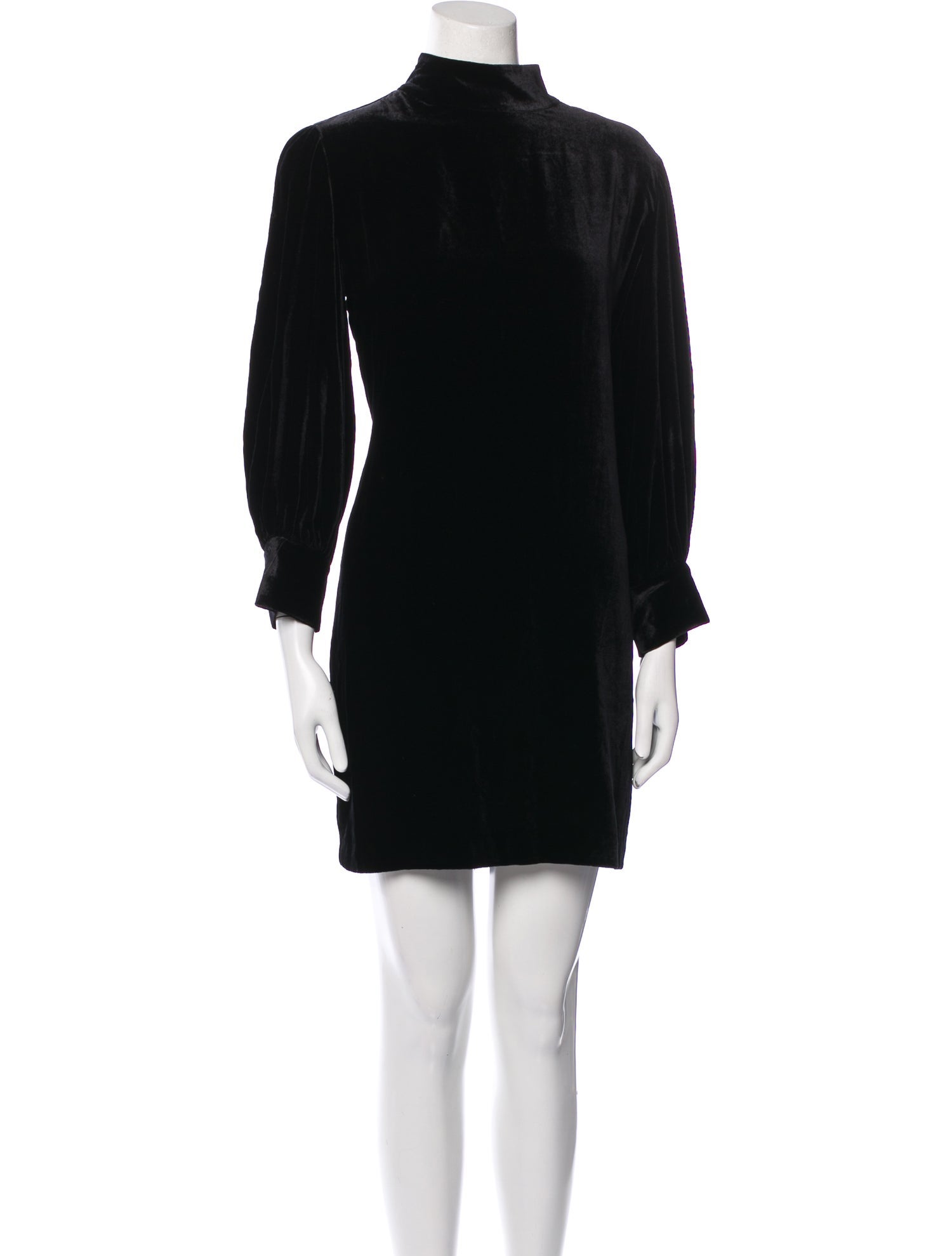 Goop G. Label Mock Neck Mini Dress