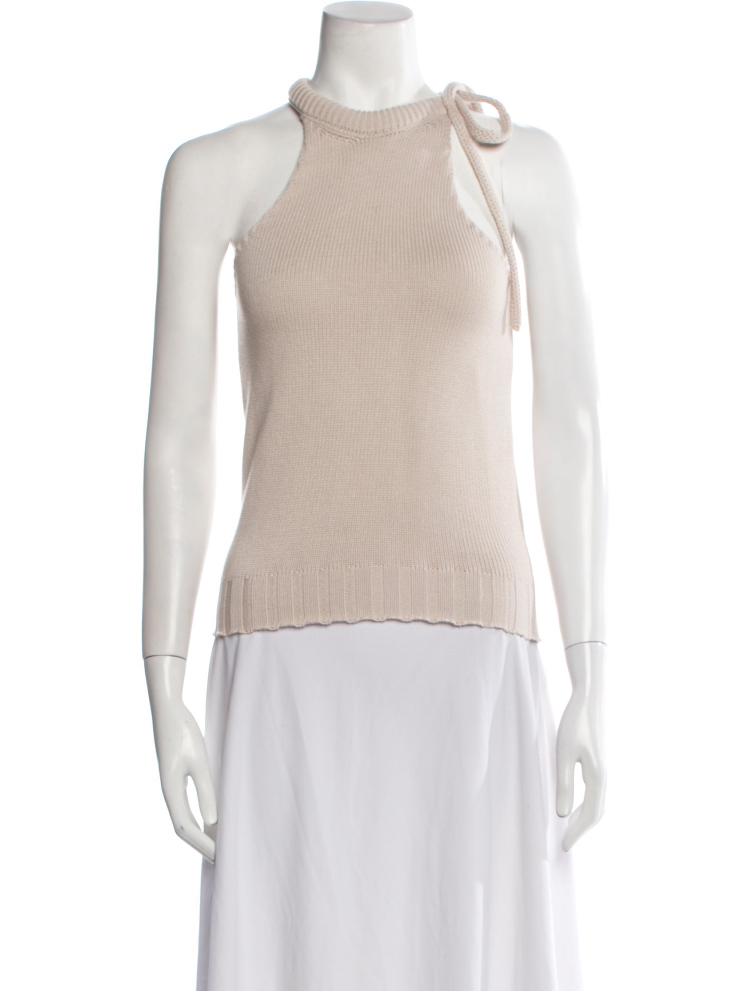 Goop G. Label Merino Wool Square Neckline Top