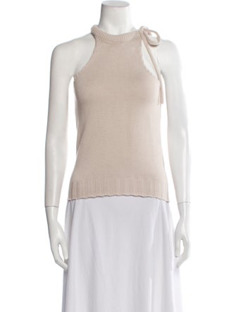 Goop G. Label Merino Wool Square Neckline Top
