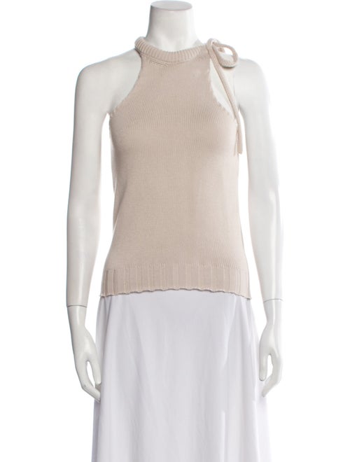 Goop G. Label Merino Wool Square Neckline Top