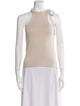 Goop G. Label Merino Wool Square Neckline Top