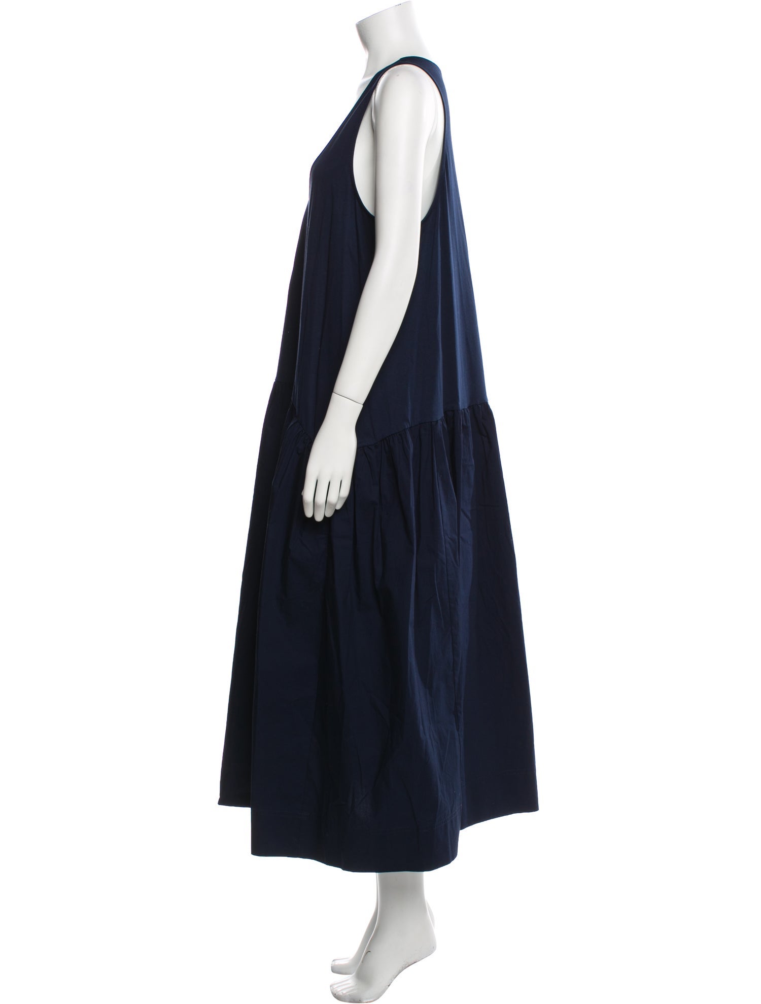 Goop G. Label Scoop Neck Long Dress