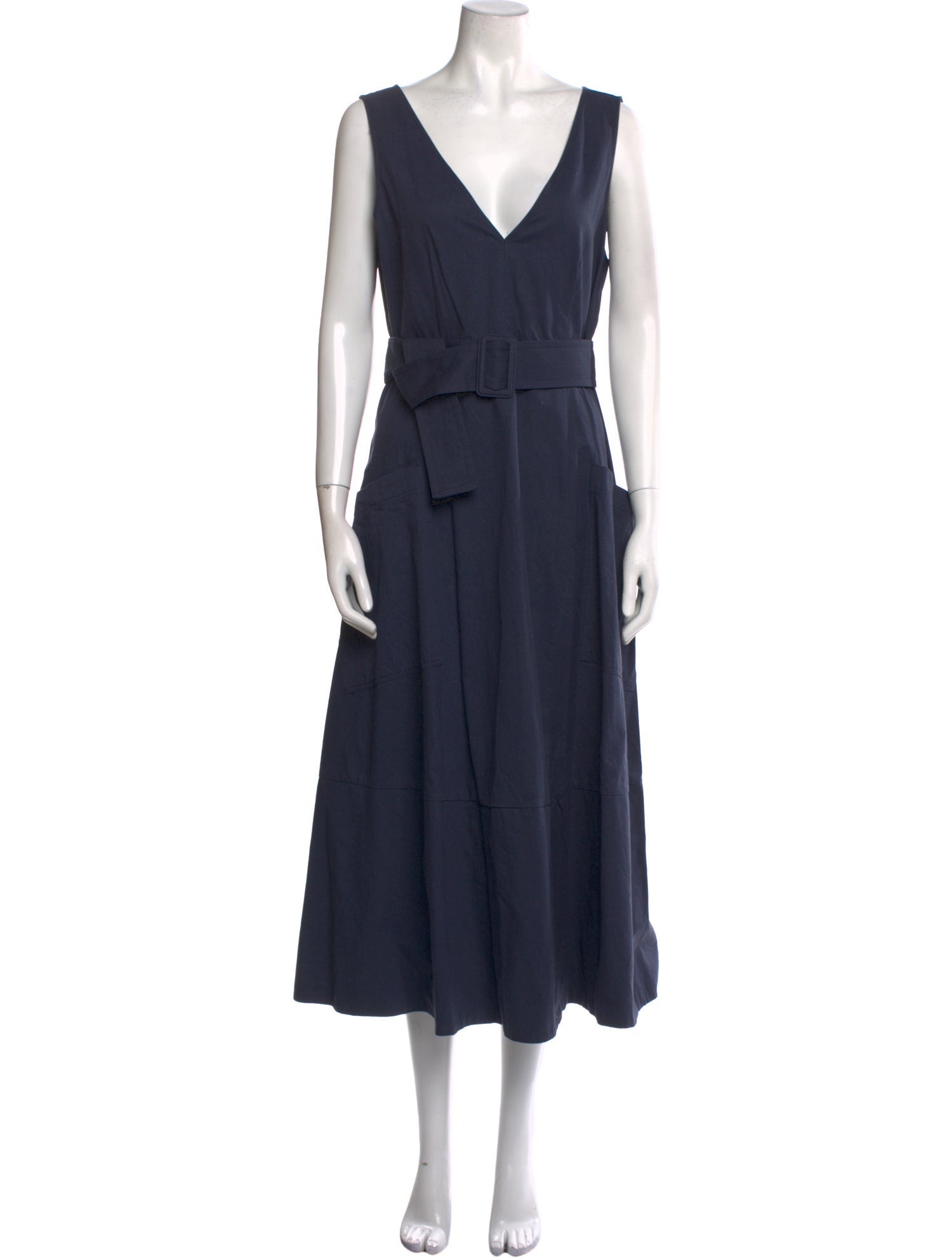 Goop G. Label V-Neck Long Dress