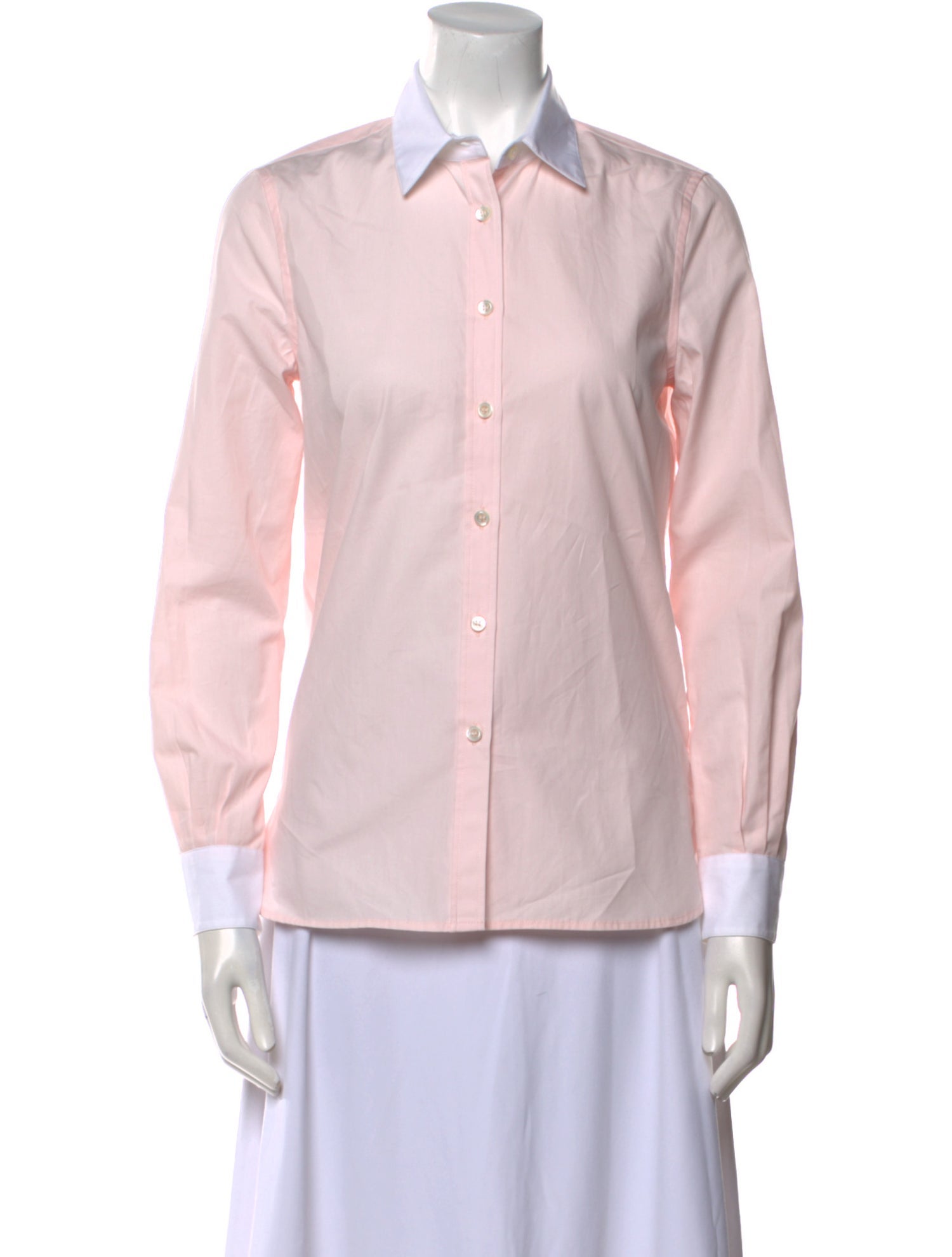 Goop G. Label Long Sleeve Button-Up Top